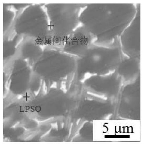 Biological magnesium alloy containing rich LPSO structures and preparing method of biological magnesium alloy