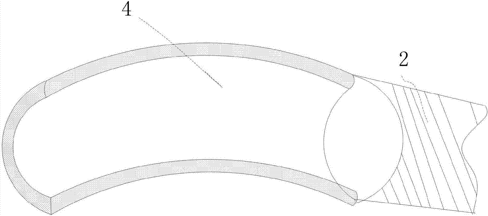 Inertial wind power generation device