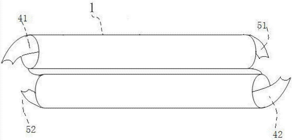 Inertial wind power generation device