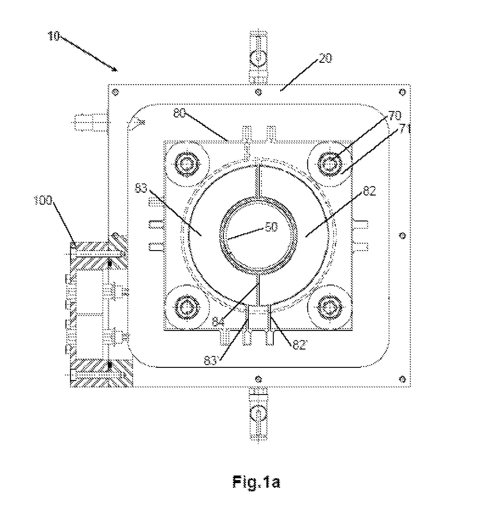 Device and method for online quality assurance in hadron therapy