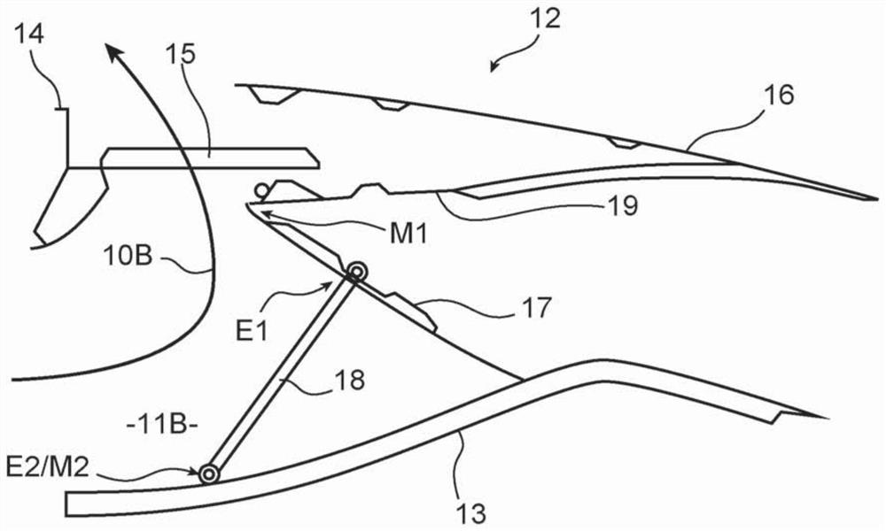 Mobile-cowl thrust reverser comprising thrust-reduction mechanism that is independent of mobile cowl