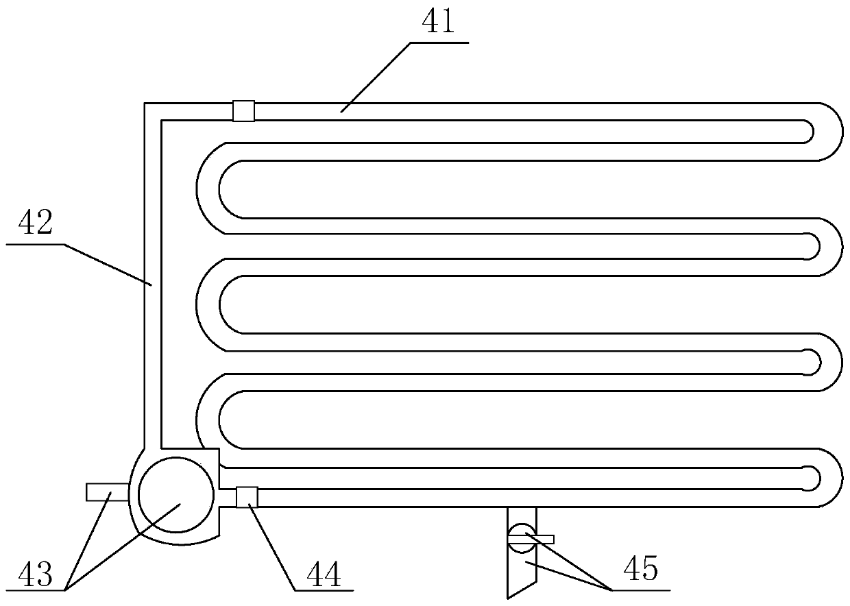 An adjustable cooling device for electromechanical equipment