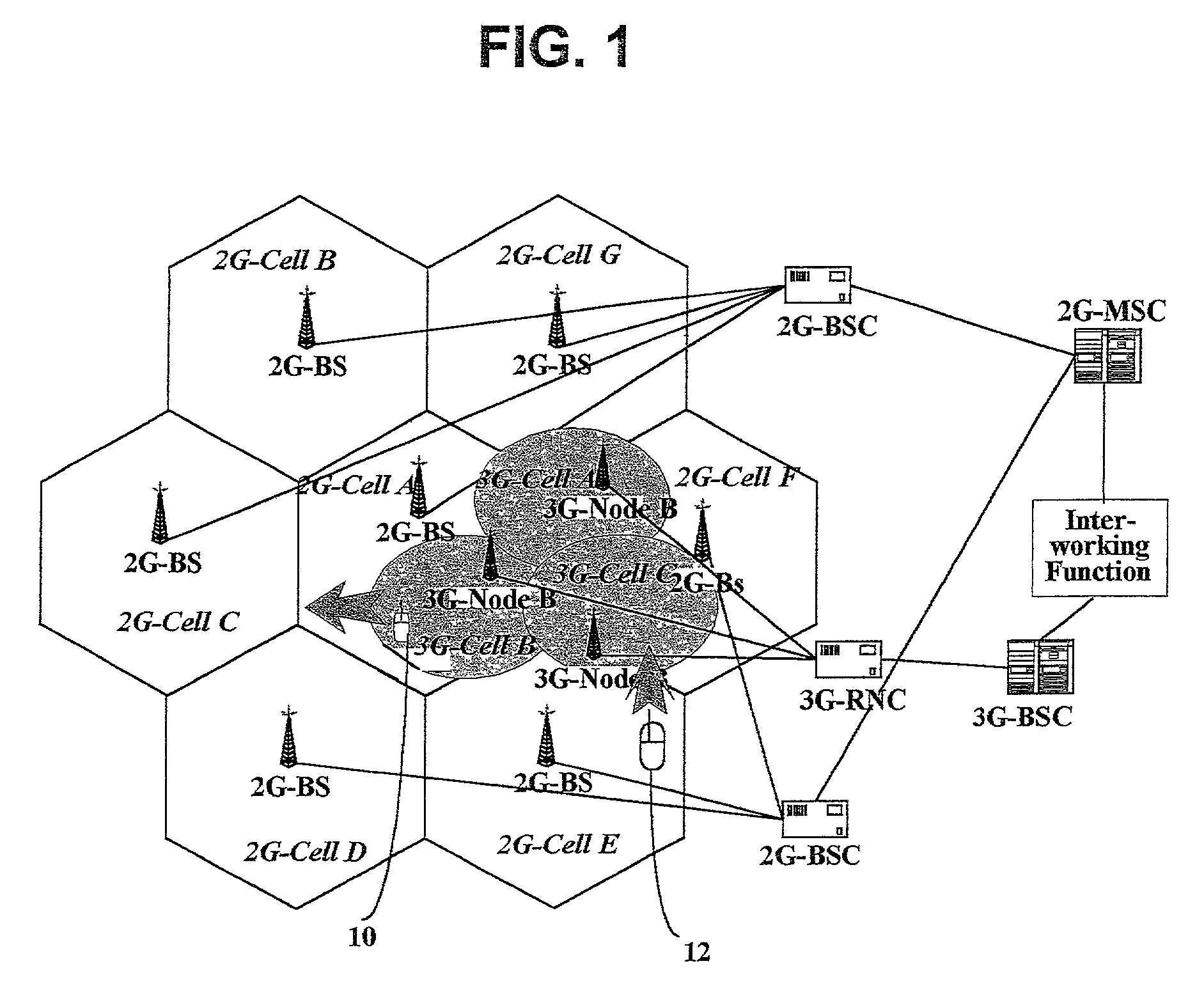 Method for supporting hand-off decision for guaranteeing mobility of a dual-mode mobile terminal between different mobile communication network systems
