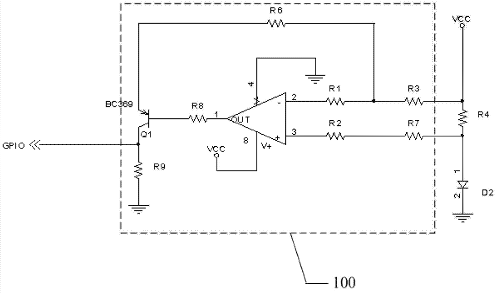 High-side current sampling circuit