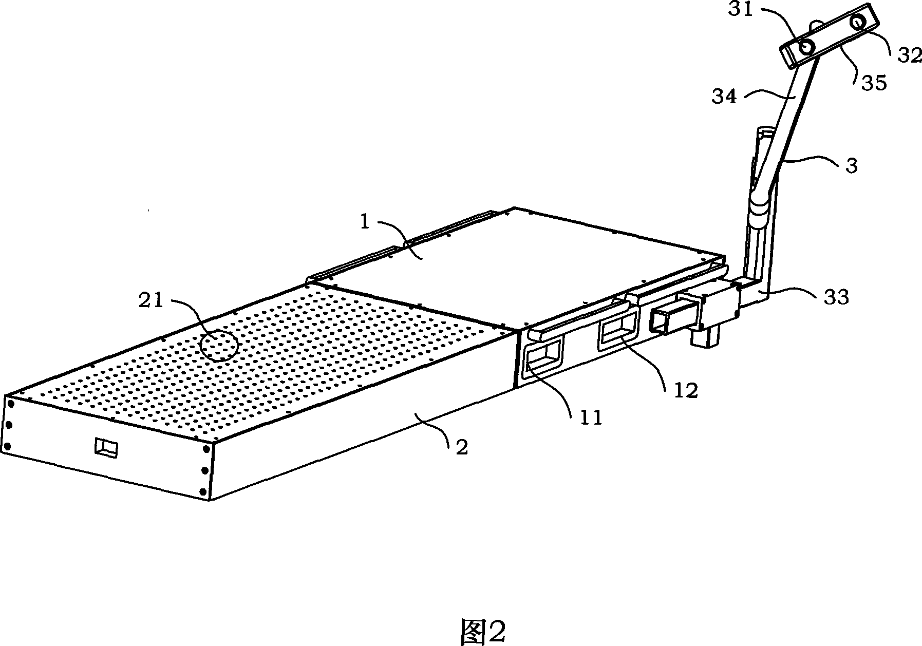 Digital operating bed system with double-plane positioning and double-eyes visual tracting