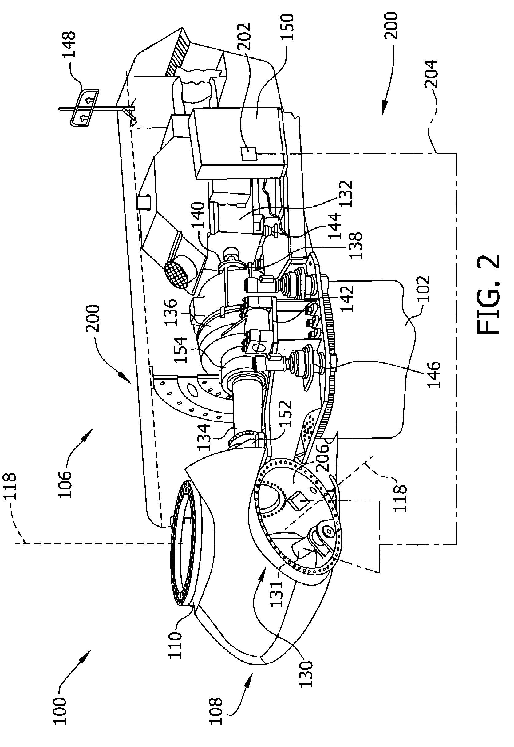 Method and system for operating a wind turbine generator