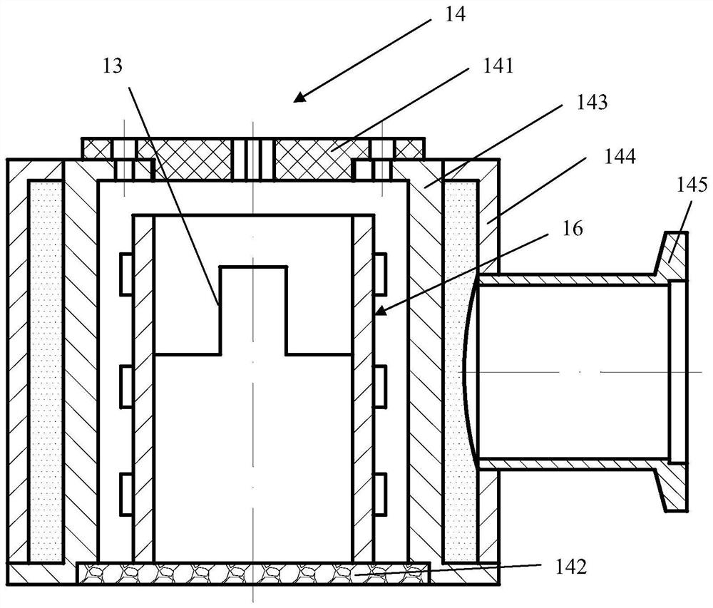 Non-destructive testing device and non-destructive testing method