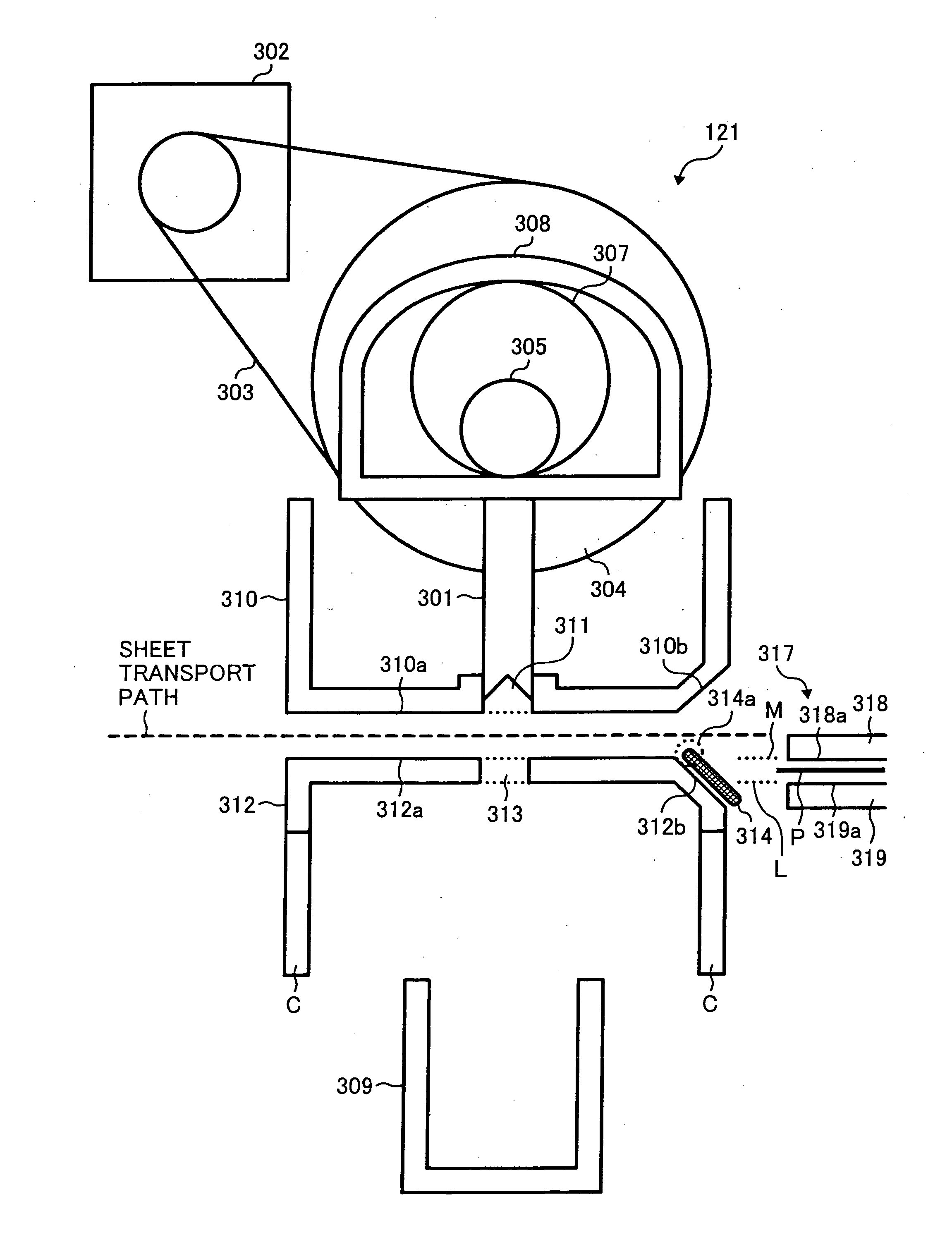 Heat-effect reduceable finishing unit and image forming system using the same