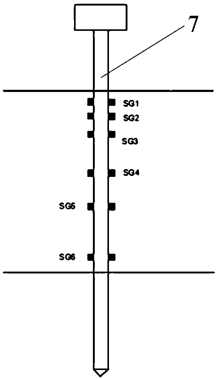 A pile foundation dynamic reaction centrifuge test numerical simulation method