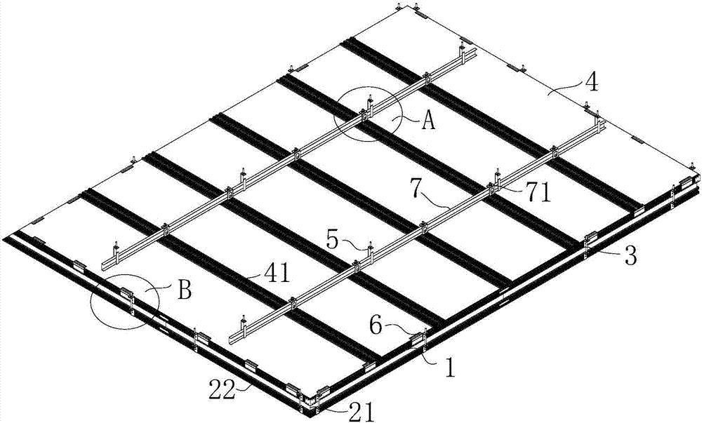 Ceiling drop device and installation method