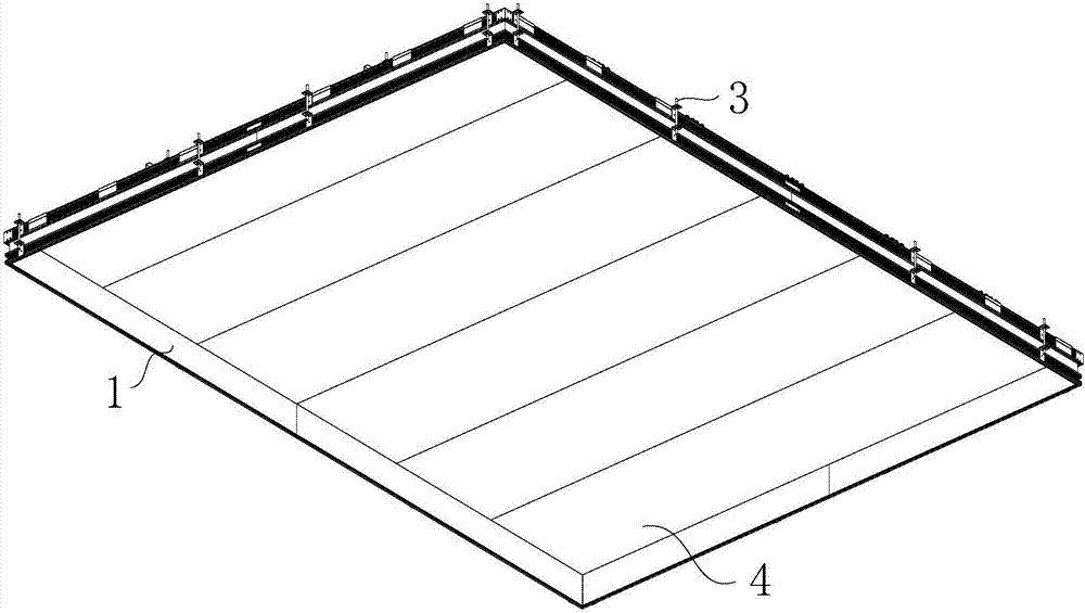 Ceiling drop device and installation method