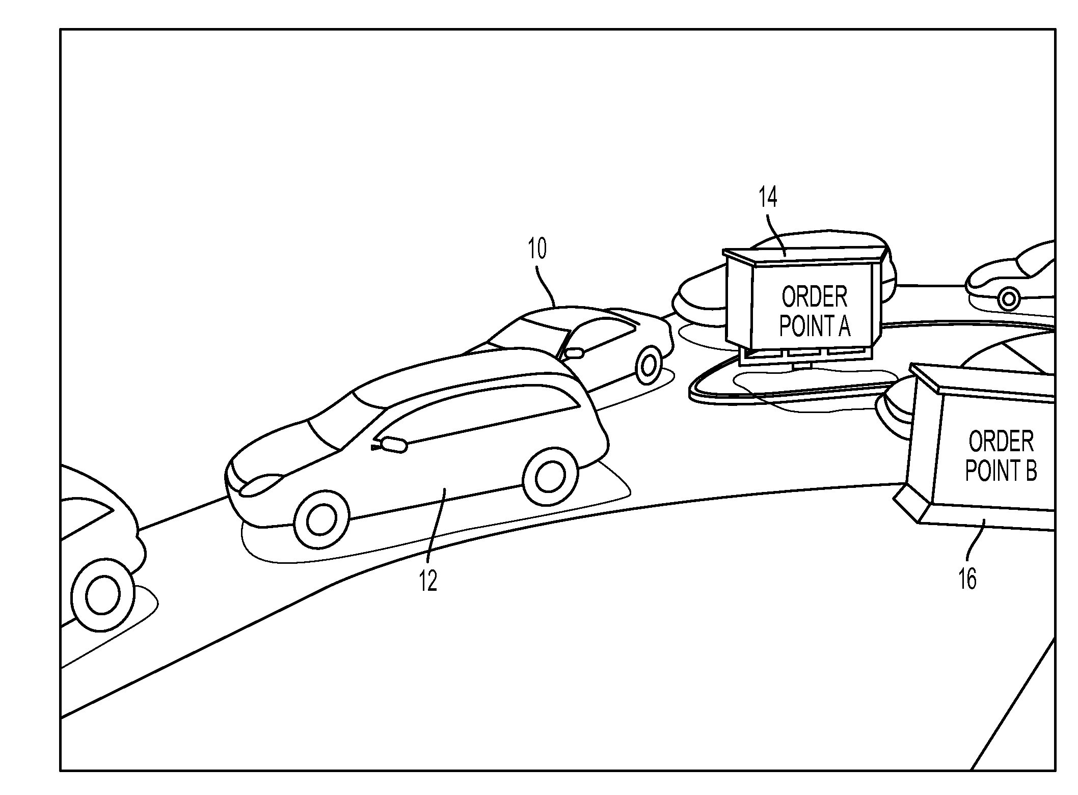 Method and system for automated sequencing of vehicles in side-by-side drive-thru configurations via appearance-based classification