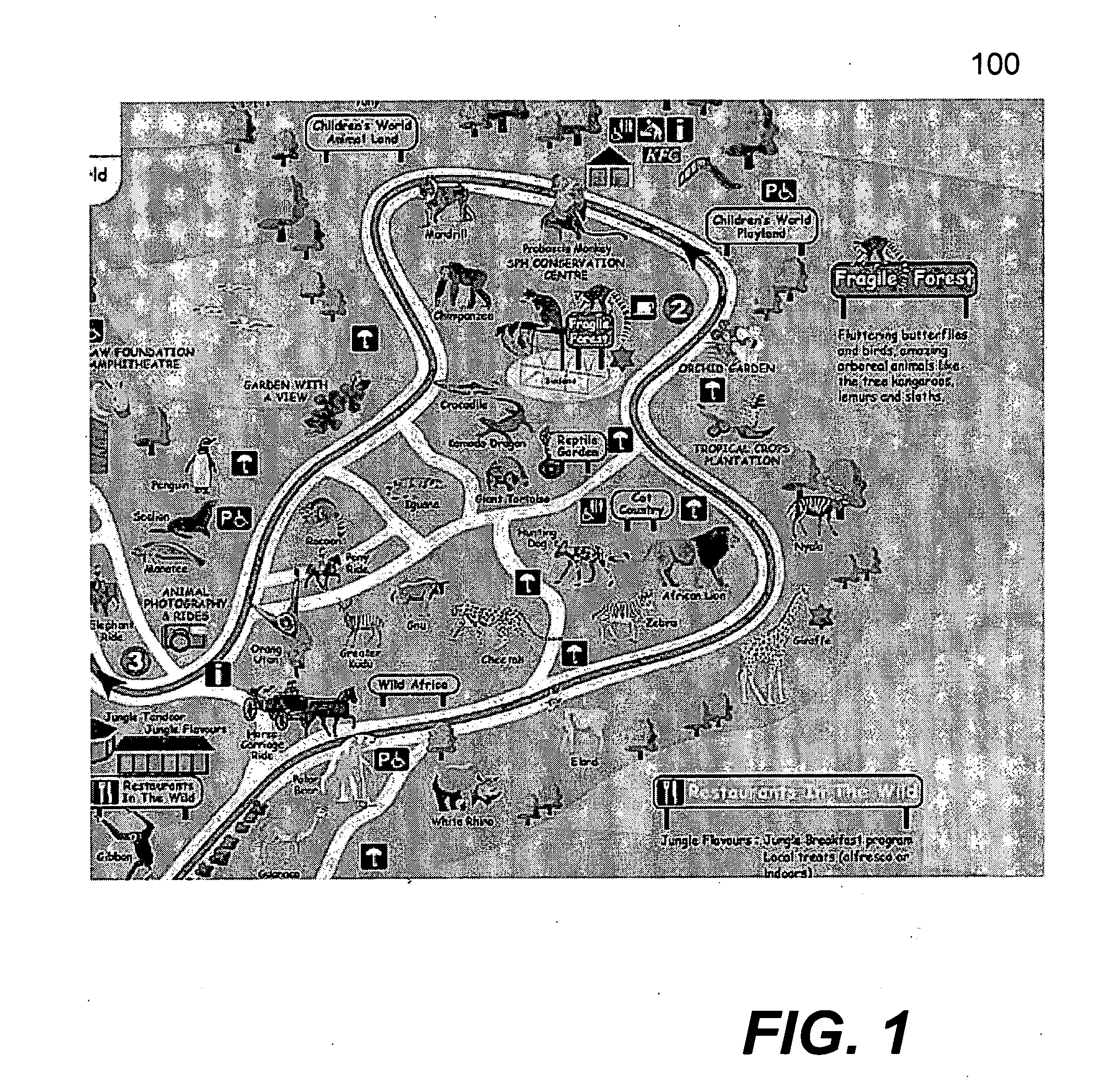 Method and apparatus for navigating on artistic maps