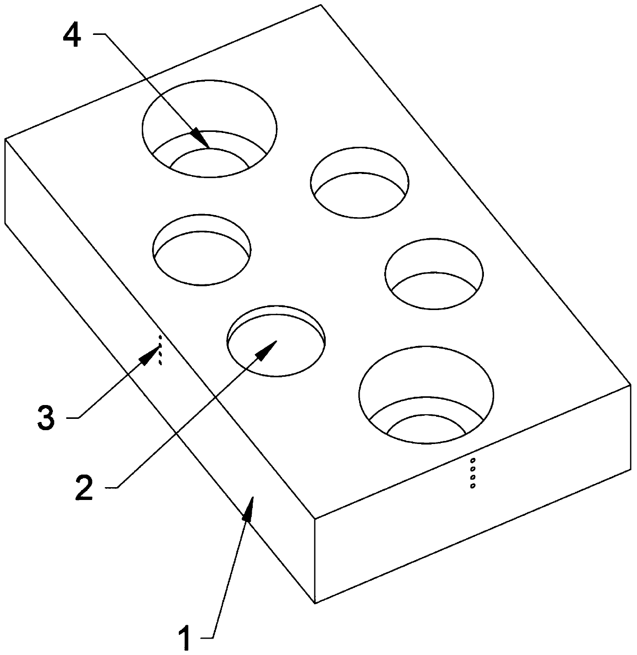 wear-resistant-block-structure-capable-of-being-used-for-multiple-times