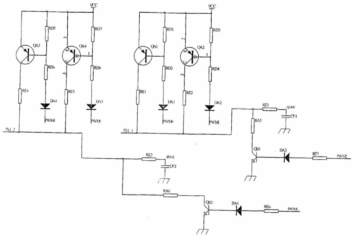 A dual-parameter line flame sensor fire detection device