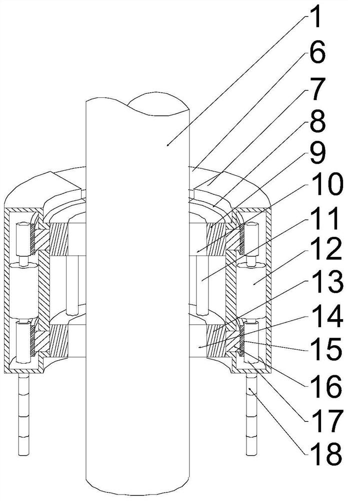 Trough type photo-thermal power generation system