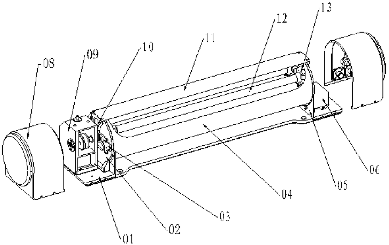 An automatic ultraviolet disinfection lamp