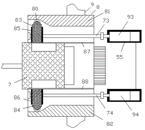 Circuit board plugging connection assembly capable of reducing noises