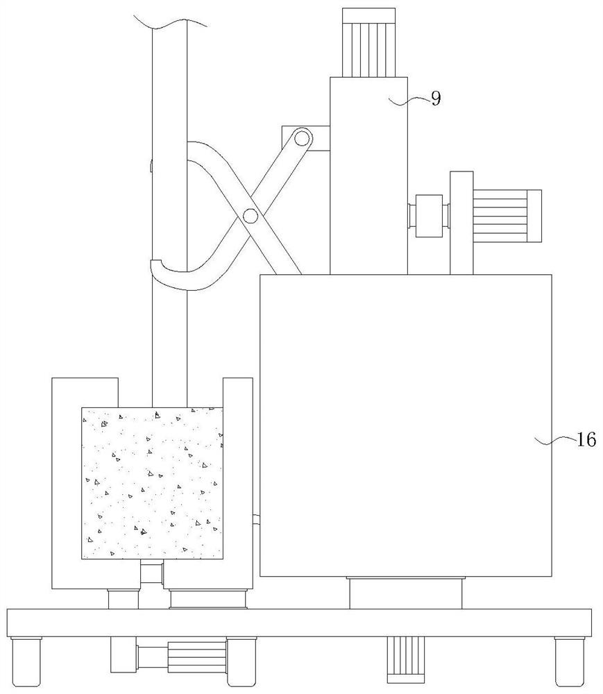 Forestry tree transplanting equipment with function of reducing water loss