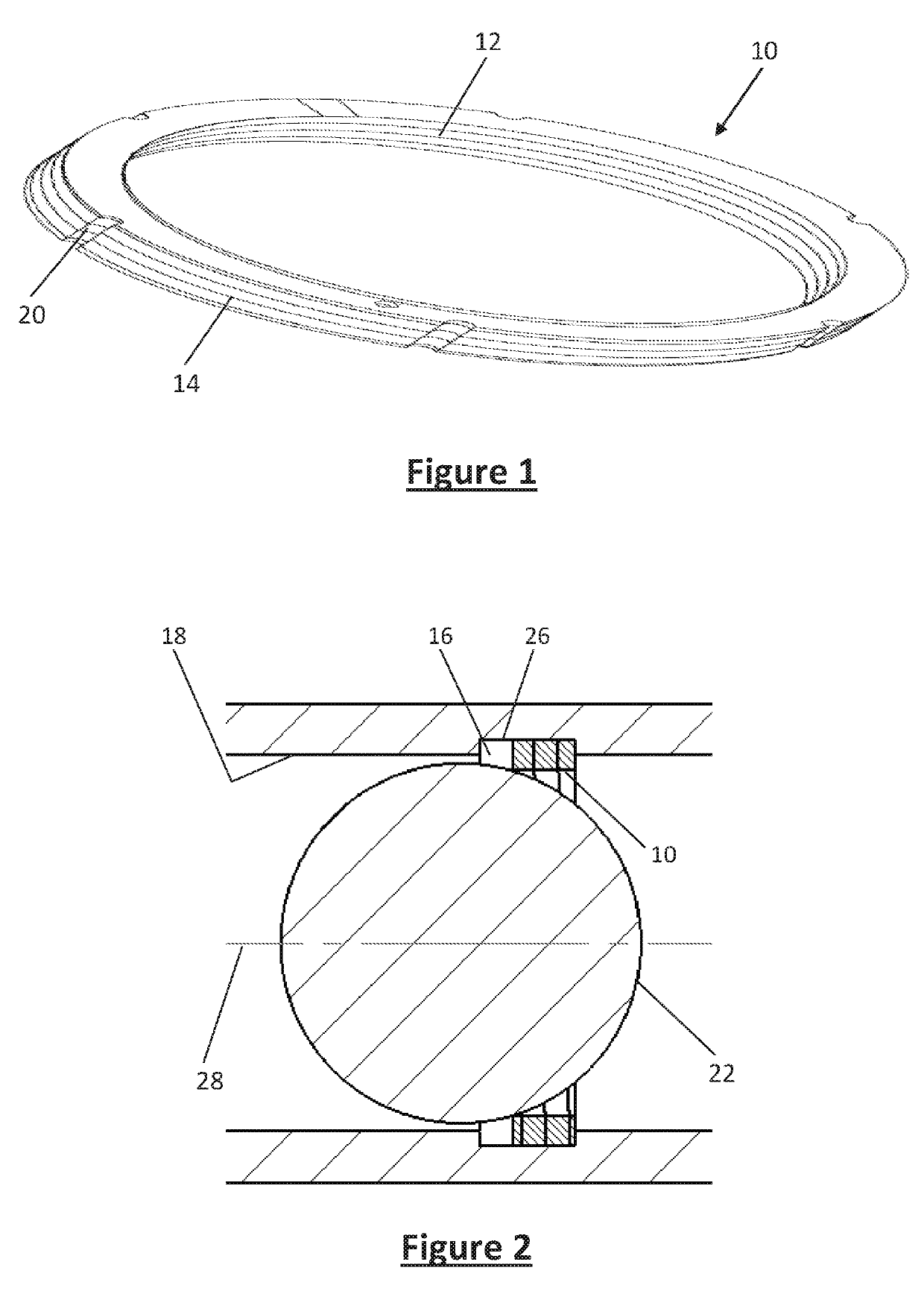 Treatment apparatus with flowback feature