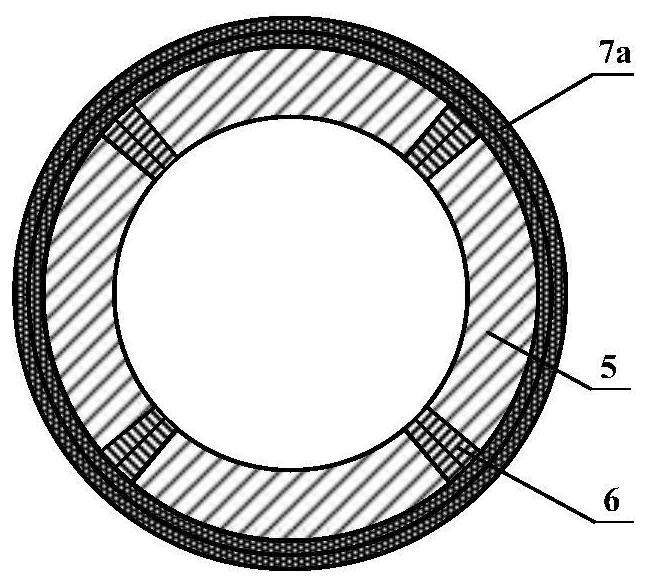 High-speed permanent magnet motor rotor with sine magnetomotive force distribution rule and manufacturing method