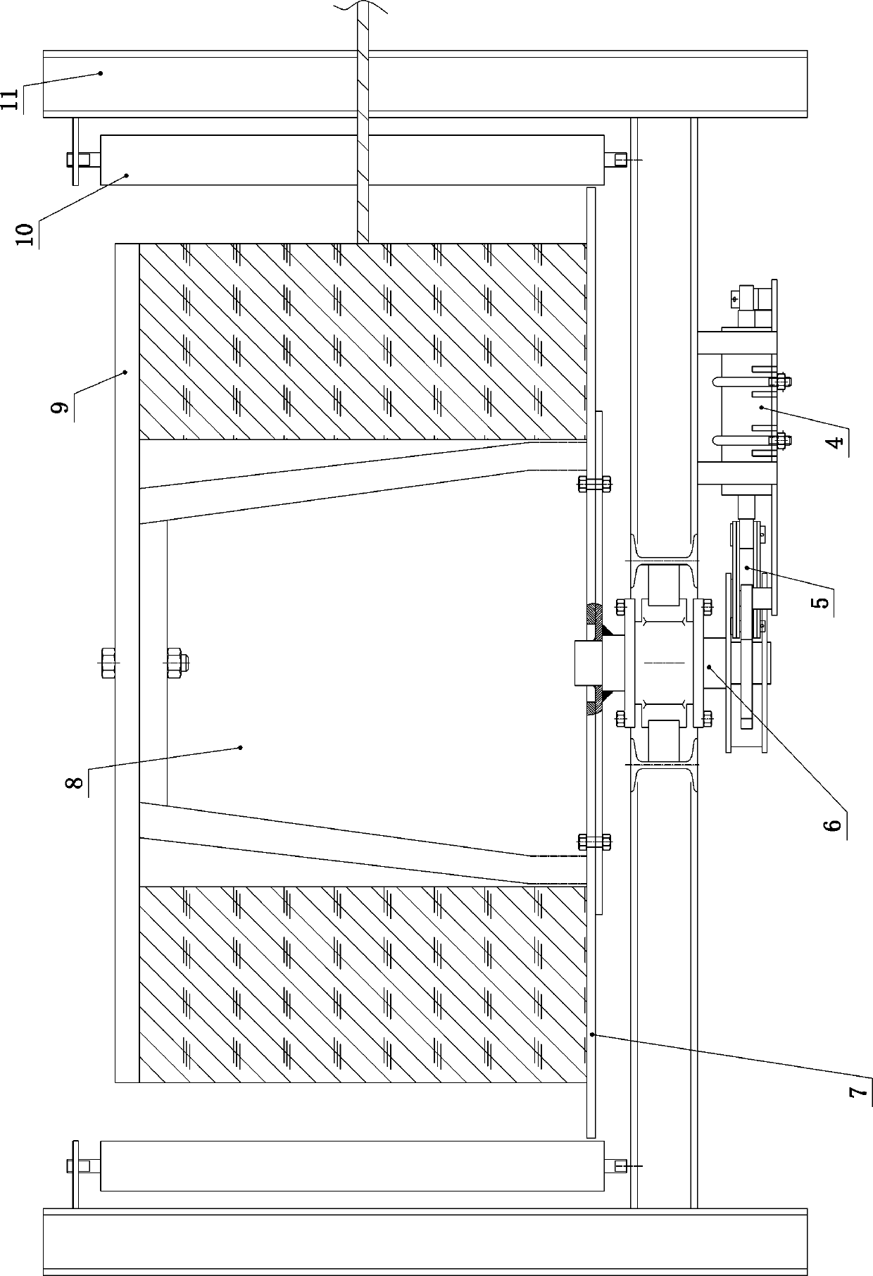 Full-automatic unmanned intelligent anchor cable blanking machine