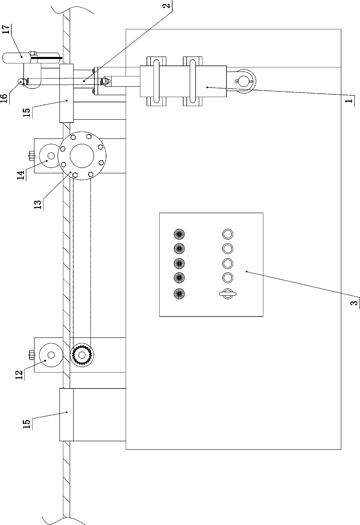 Full-automatic unmanned intelligent anchor cable blanking machine