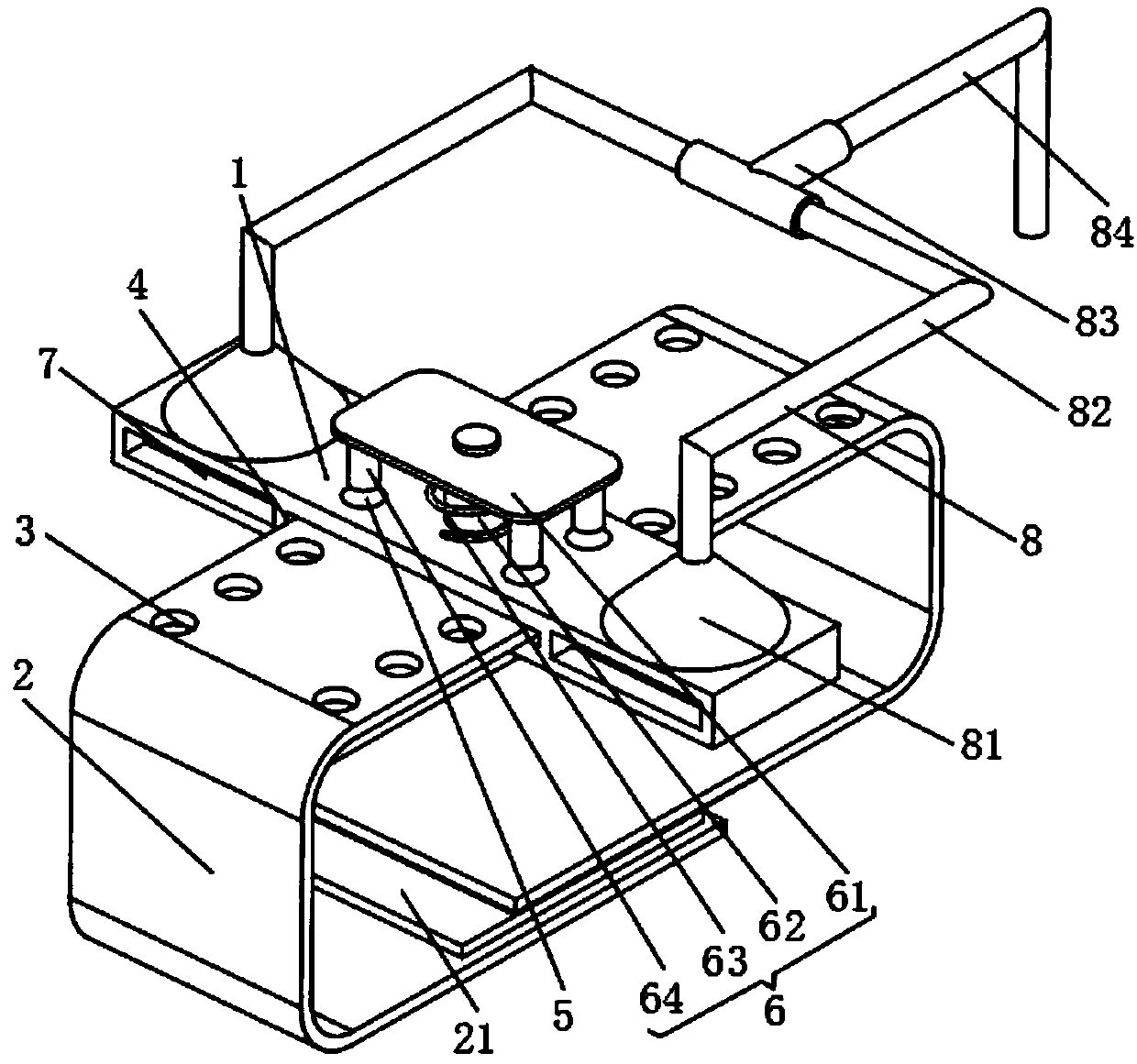 Tumor rehabilitation treatment nursing device