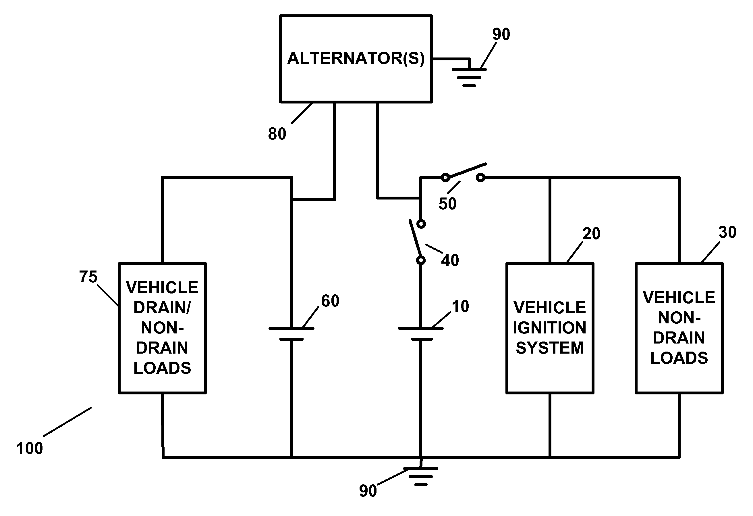 Battery power management apparatus and method