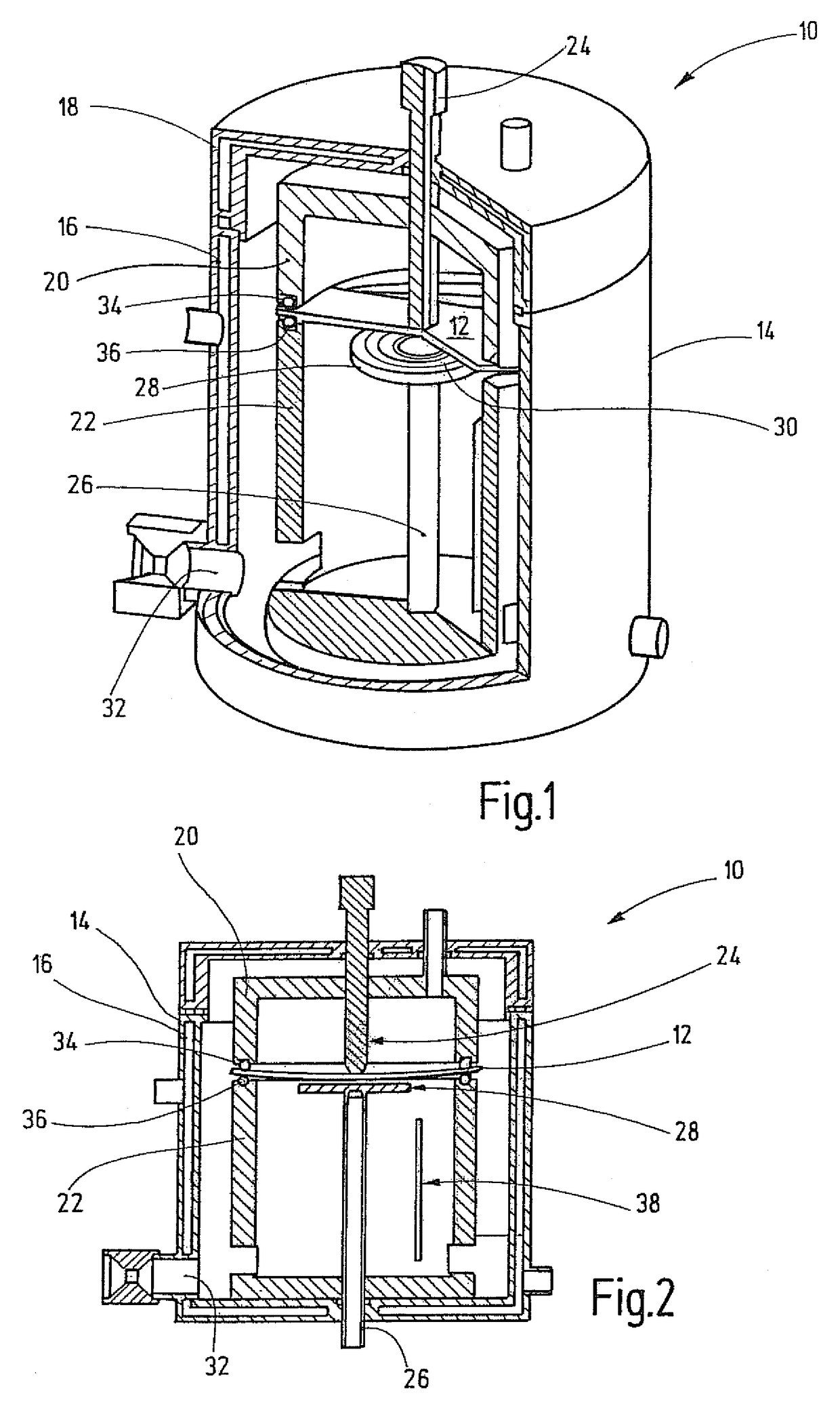 Inspection fixture for the simultaneous admission of a disk-shaped test specimen with a search gas and a mechanical load as well as pertinent testing method