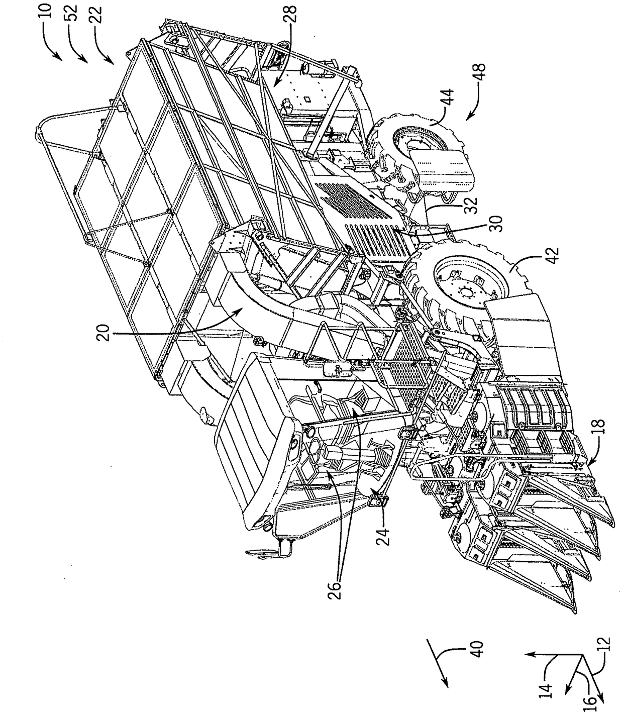 Agricultural harvester transmission systems and methods