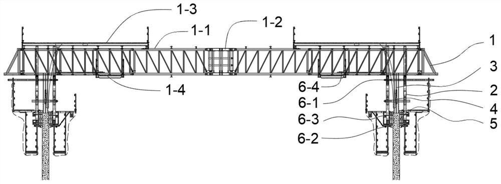 Slip form system suitable for construction of variable-diameter variable-cross-section cylinder structure