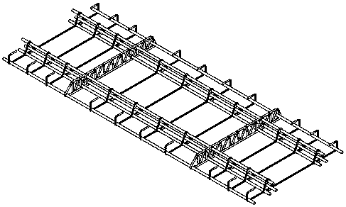 UHPC and NC laminated plate of which reinforcement form is triangular space truss