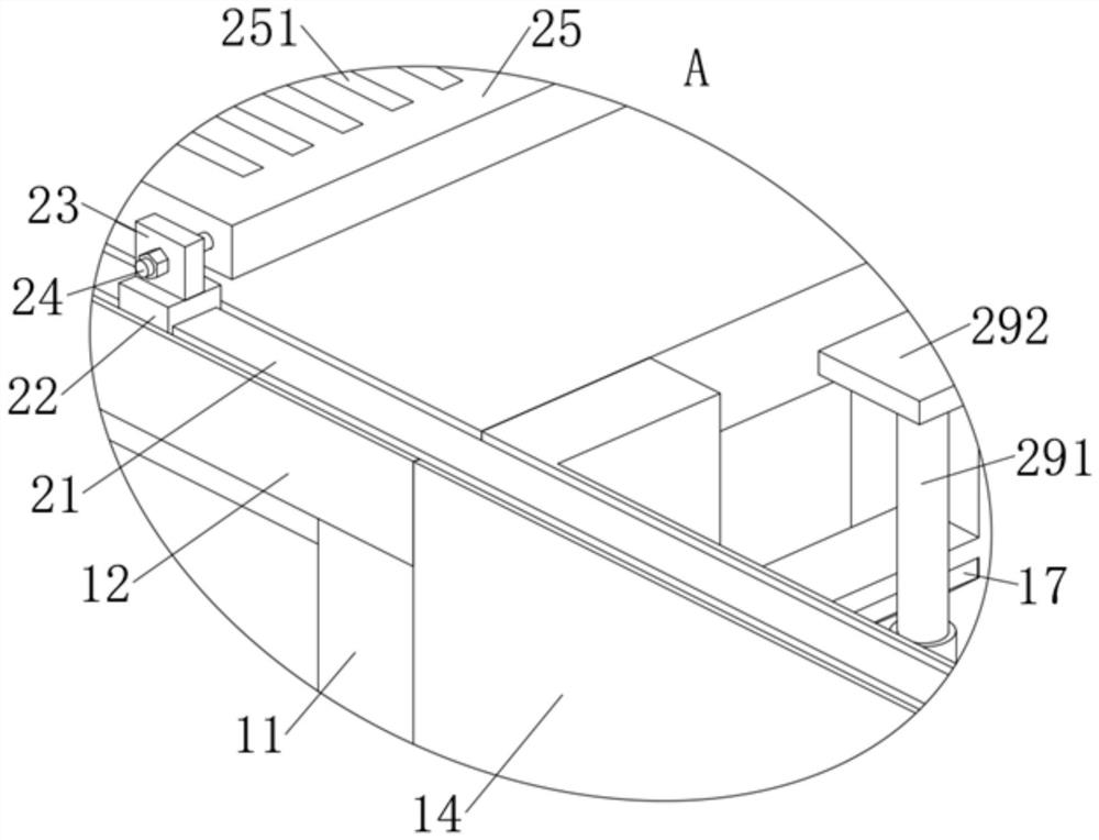 Steam turbine rotor descaling box and descaling method thereof