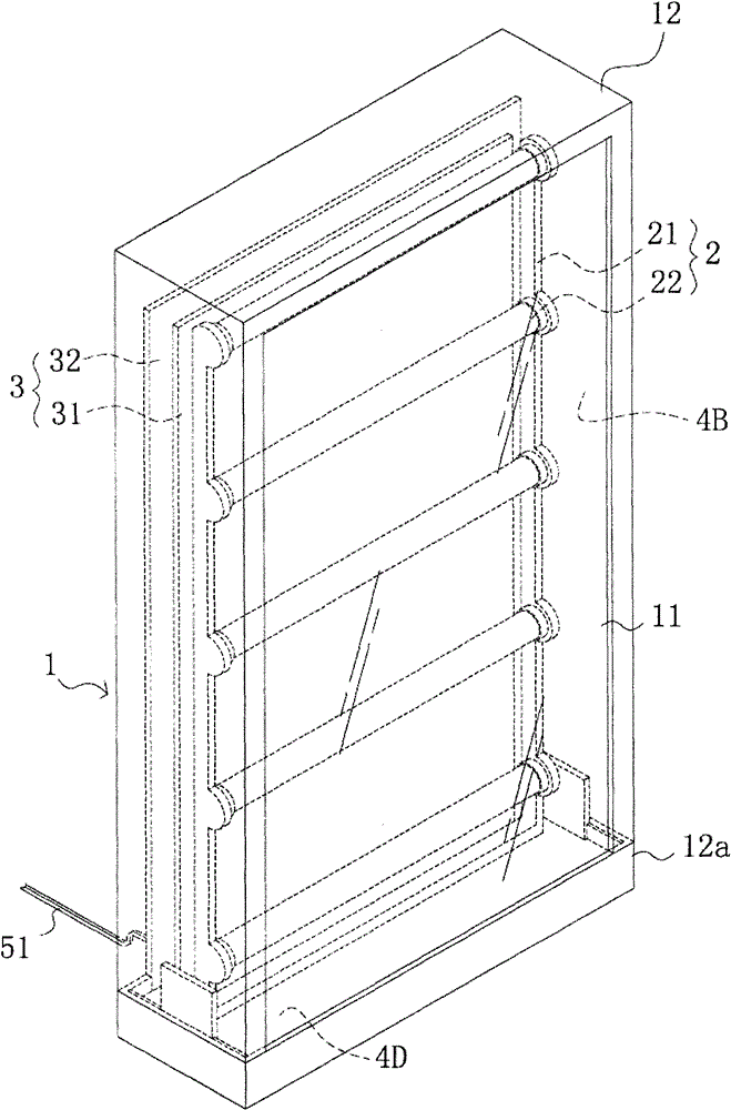 Light source recycling and generating device of advertising light box