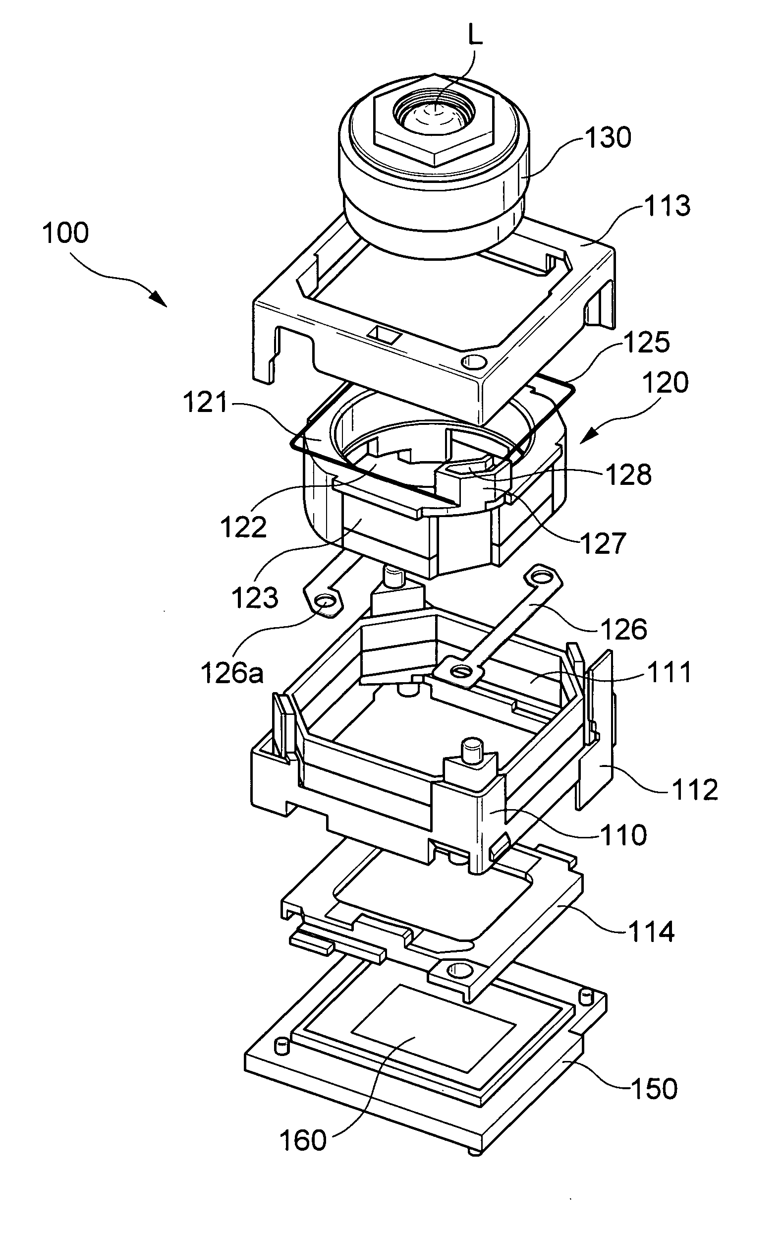 Actuator for mobile device