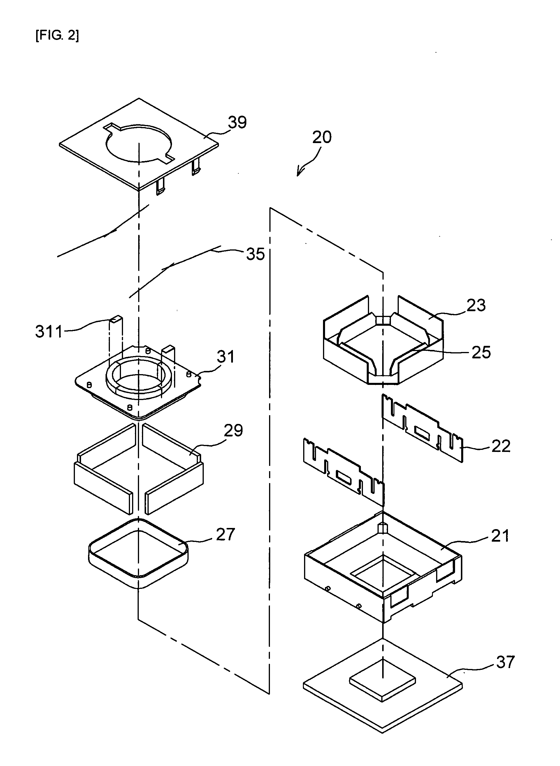 Actuator for mobile device