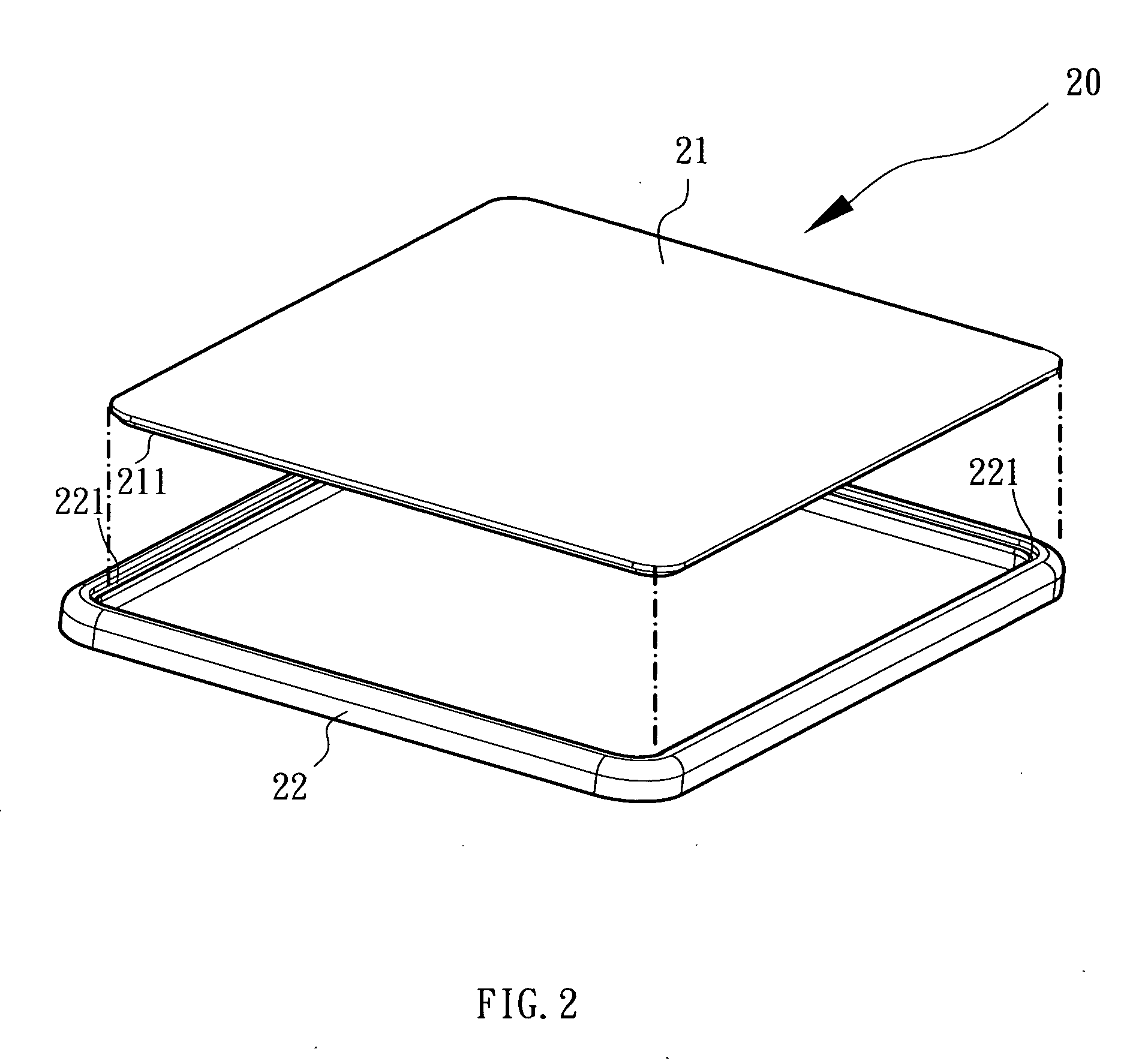 Replacing-type upper cover plate structure of notebook computer