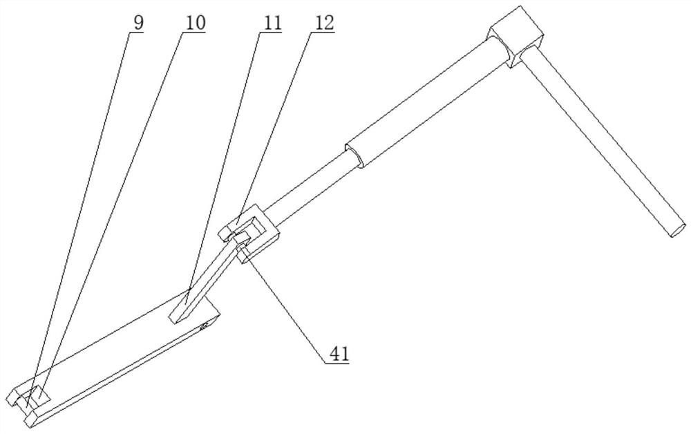 Rehabilitation nursing and training device for patients with senile diseases