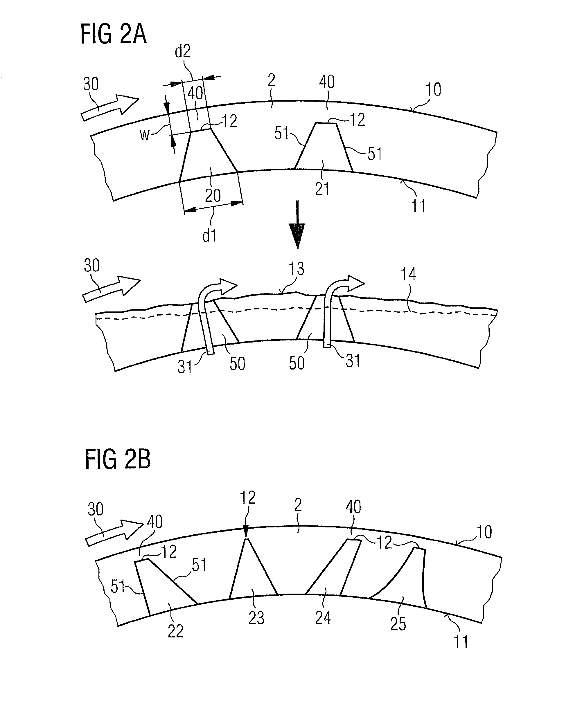 Turbine engine component for adaptive cooling