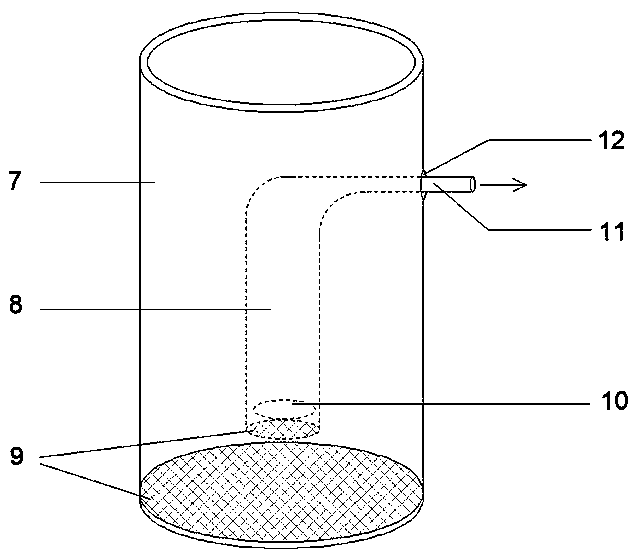Sealed inflatable upwelling culture device for intermediate culture of bivalve mollusks and culture method thereof