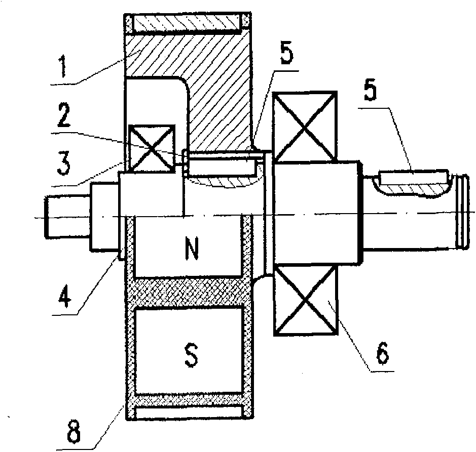 Permanent-magnet motor and method of fixing rotor magnetic steel