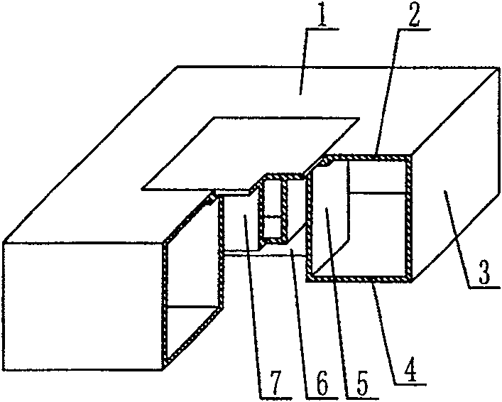 Lightweight permanent embryonic shell in use for filling concrete