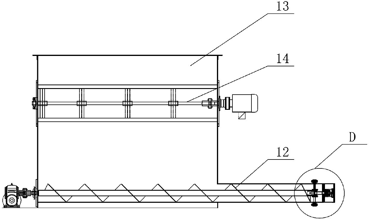 Grain winnowing separator