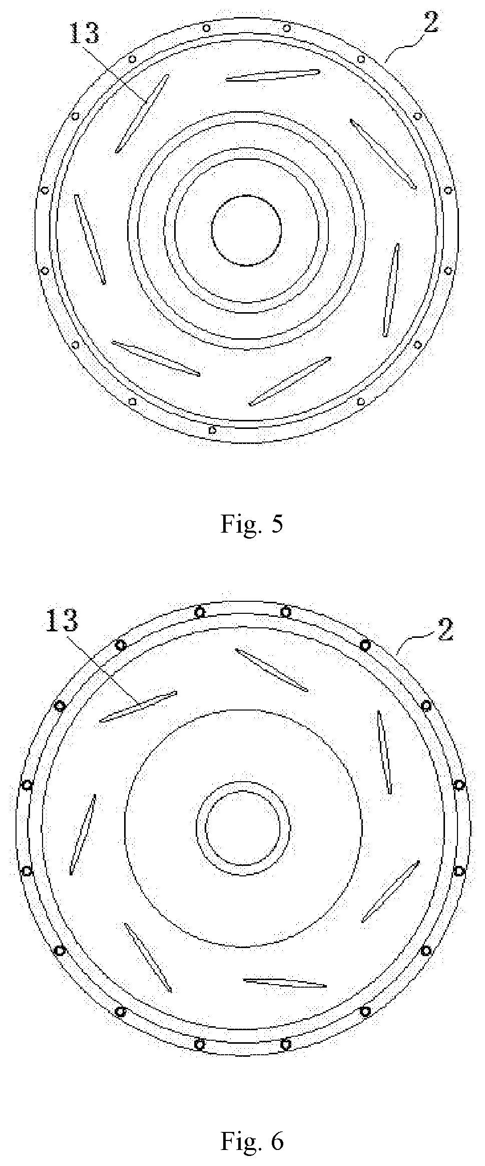 Integrated Structure of Refluxer and Pressure Diffuser, and Centrifugal Compressor