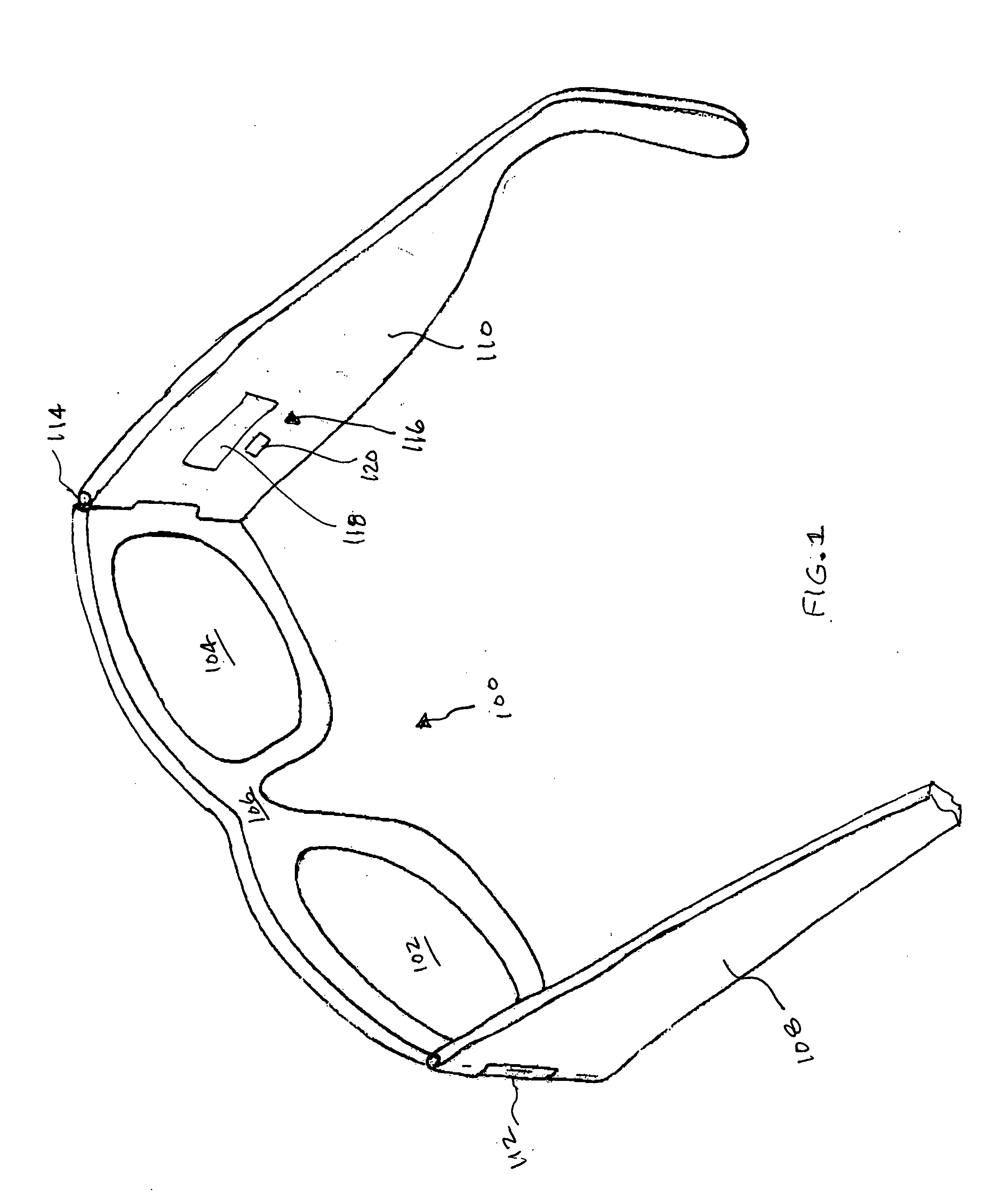 Eyeglasses with activity monitoring