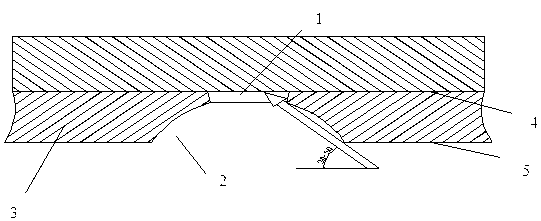 Preparation method of long-narrow trench mask plate for vapor plating