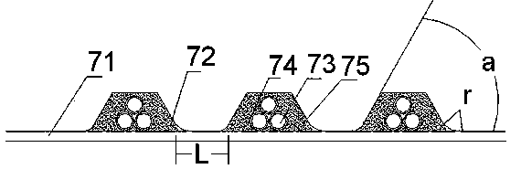 Heating device for pipeline
