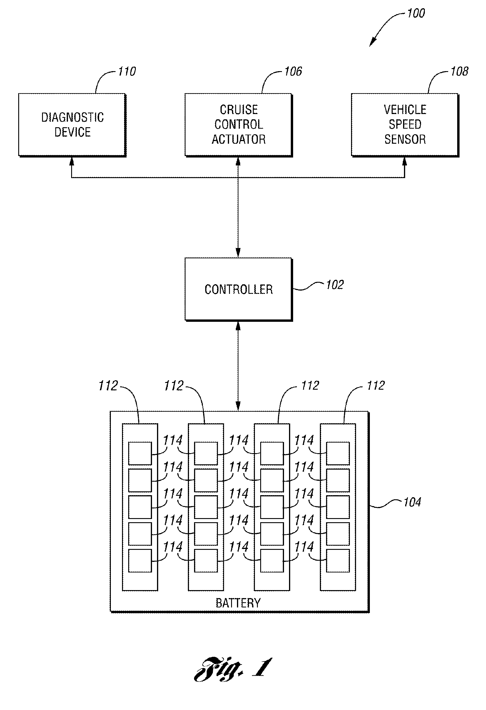System and method for rebalancing a battery during vehicle operation