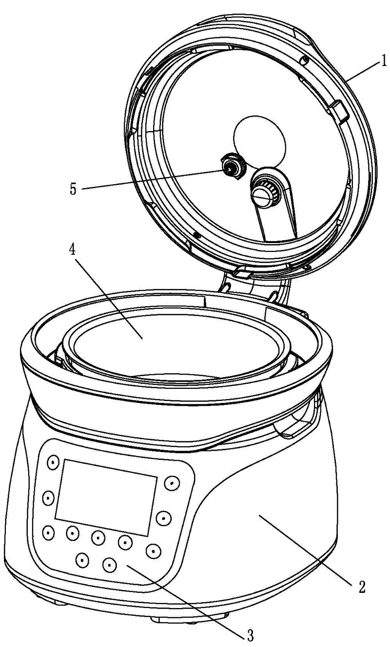 An electric pressure cooker for finely cooking rice and its control method